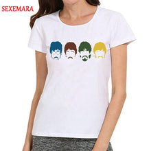 Load image into Gallery viewer, New Women Fashion White Band Queen T-Shirt