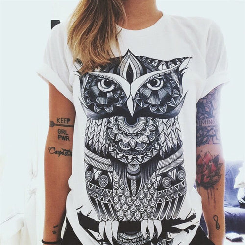 CDJLFH Summer Fashion Women T-shirt