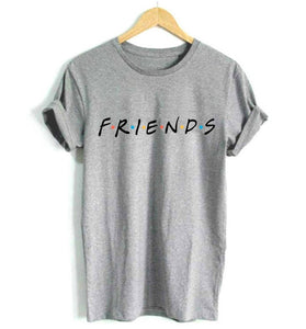 FRIENDS Letter t shirt Women tshirt