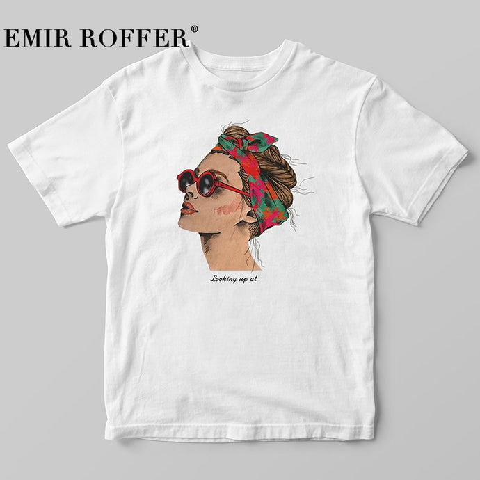 EMIR ROFFER 2019 Fashion Cool Print Female T-shirt