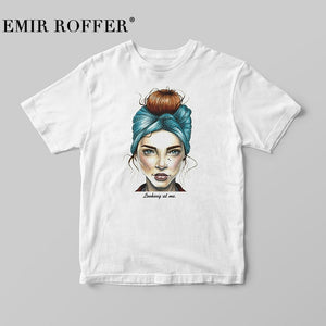 EMIR ROFFER 2019 Fashion Cool Print Female T-shirt