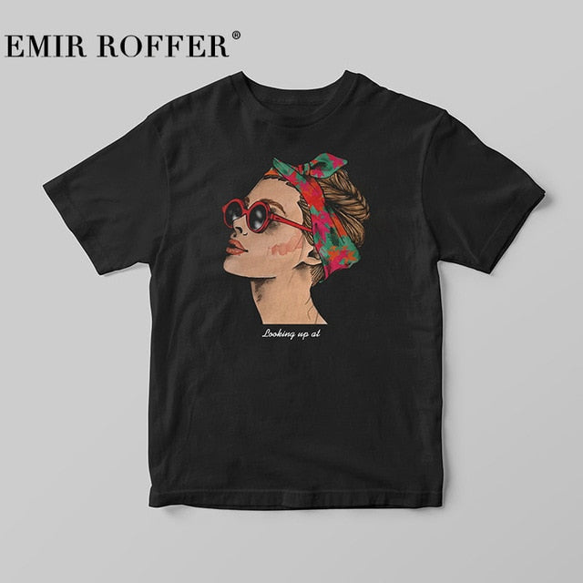 EMIR ROFFER 2019 Fashion Cool Print Female T-shirt