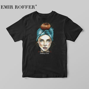 EMIR ROFFER 2019 Fashion Cool Print Female T-shirt