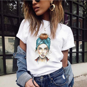 2019 Summer Women T-shirt VOGUE Letter Printed Tshirts