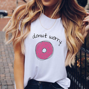 2019 Summer Women T-shirt VOGUE Letter Printed Tshirts